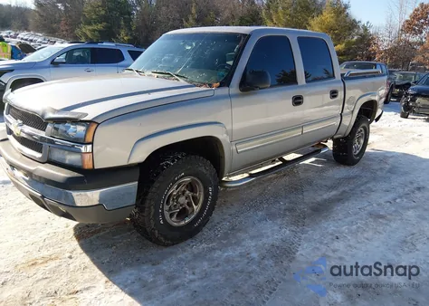 2004 Chevrolet Silverado 1500 Z71 from USA, damaged, VIN 2GCEK13T841432373